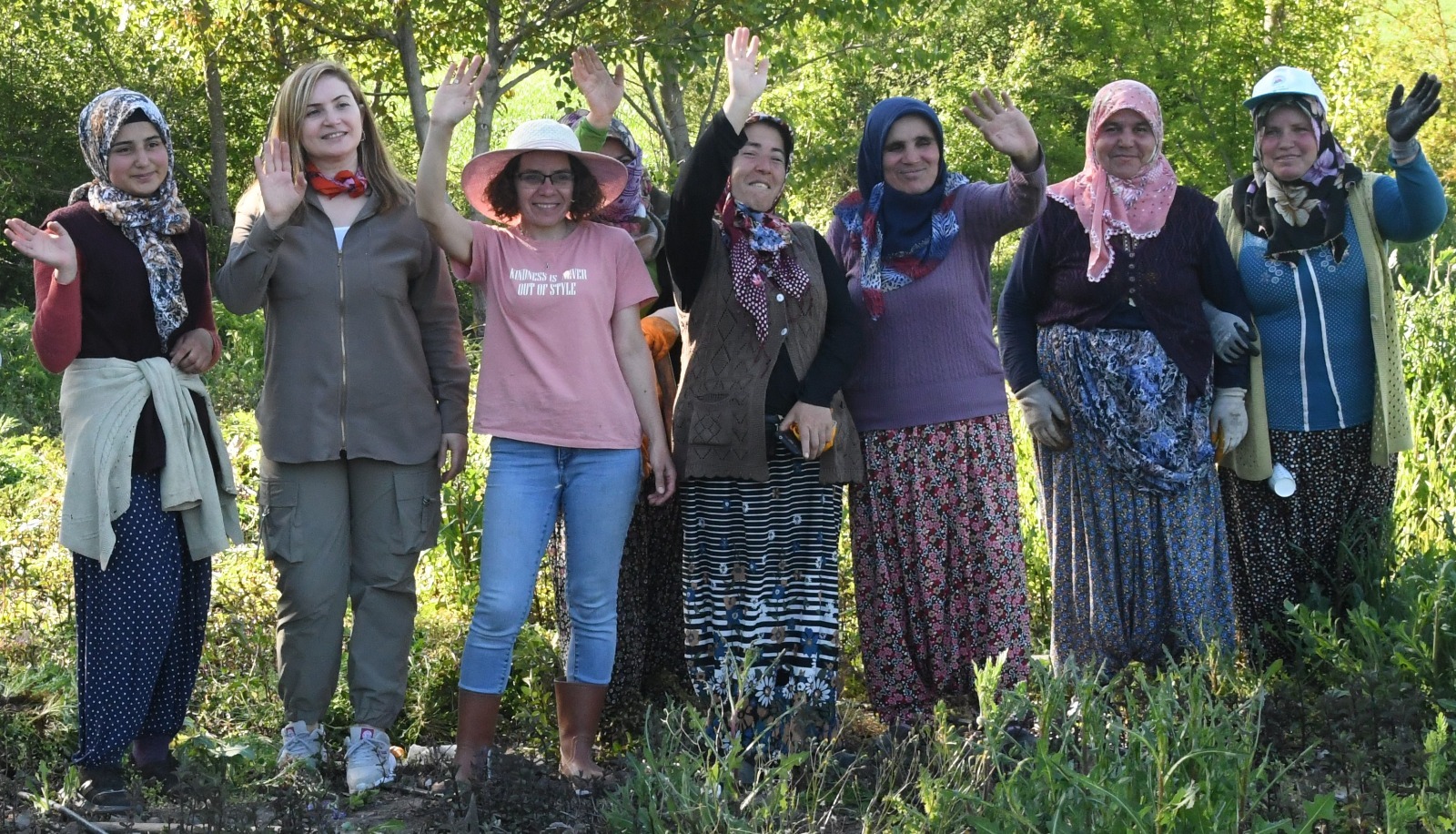 İşte örnek kadın çiftçi