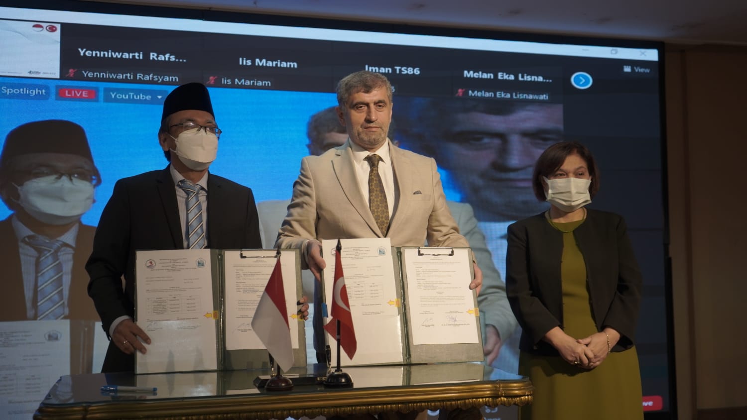 OMÜ ile Politeknik Negeri Jakarta Üniversitesi Arasında İş Birliği