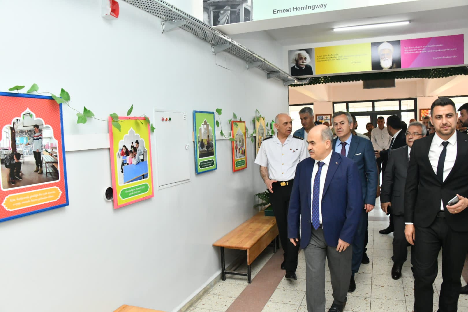 Vali ,Benim Okulum/Okul Merkezli Gelişim Projesine Katıldı..