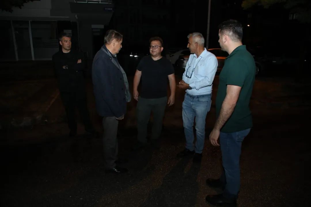 Başkan Deveci’den yağış zararı incelemesi