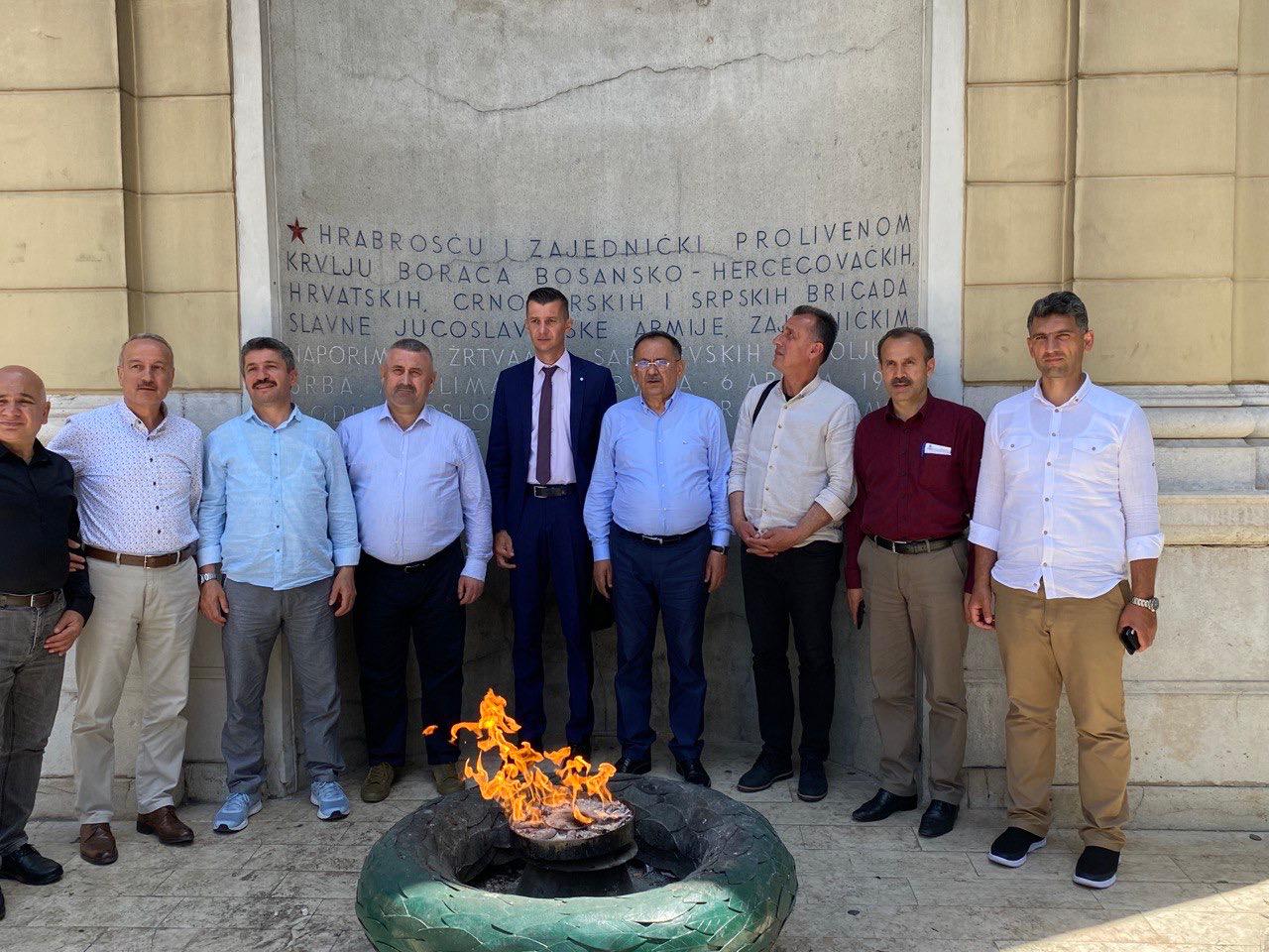 Büyükşehir heyeti kardeş şehir Brçko’da