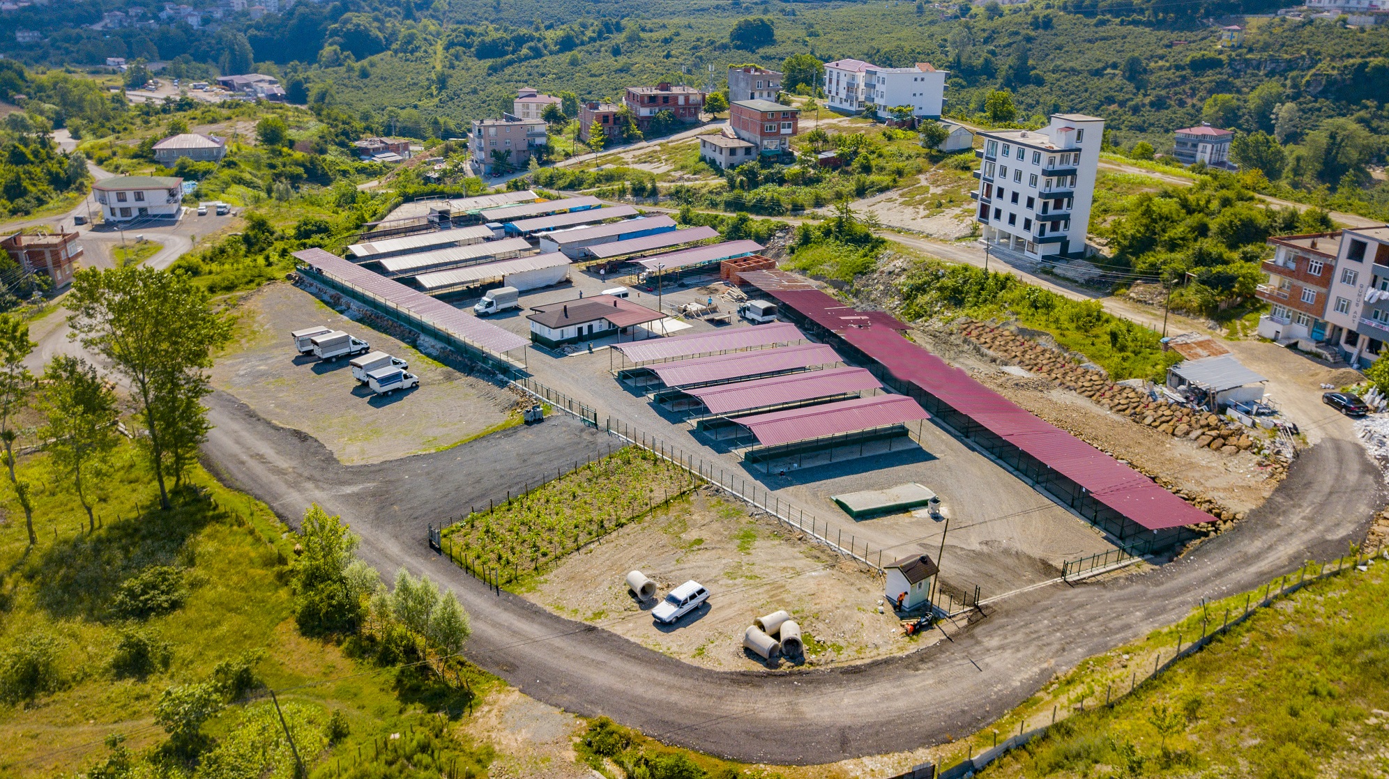 ÜNYE’DE BÖLGENİN EN MODERN HAYVAN PAZARI HİZMETE GİRDİ
