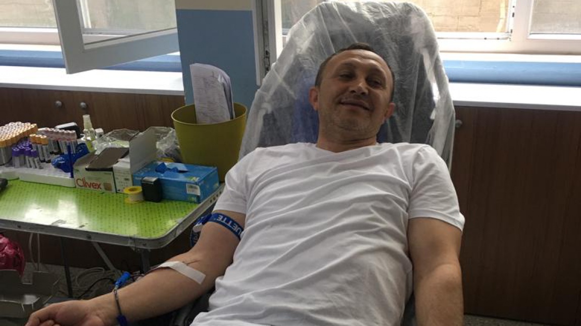 YEŞİLYAZI İLK ve ORTAOKULU’NDA İYİLİK KÖPRÜSÜ KAN BAĞIŞI