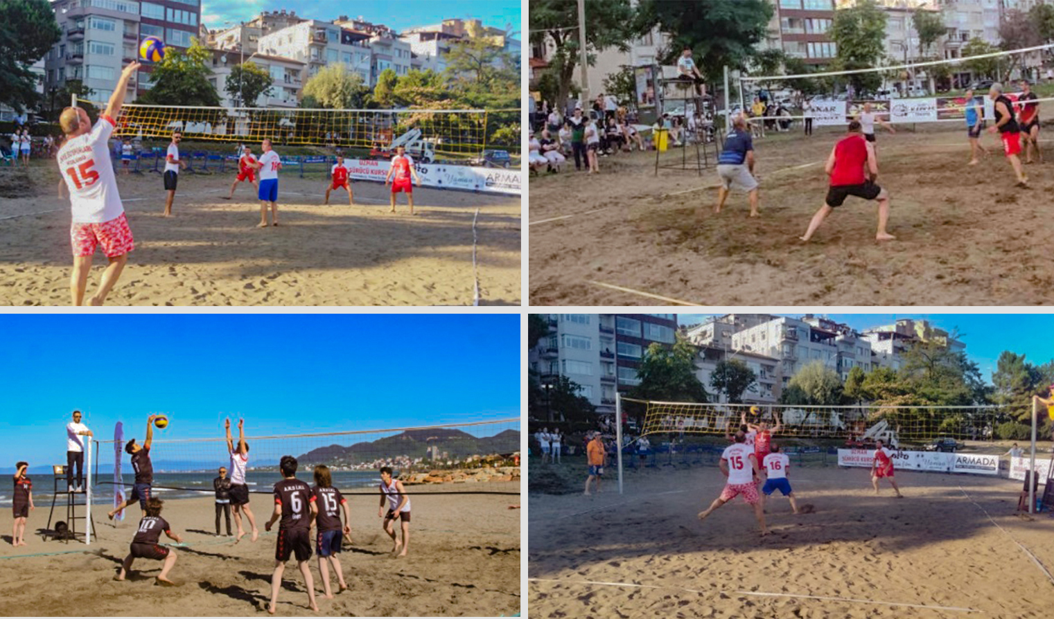 ÜNYE MANYETİK KUM VOLEYBOL TURNUVASI BAŞLIYOR
