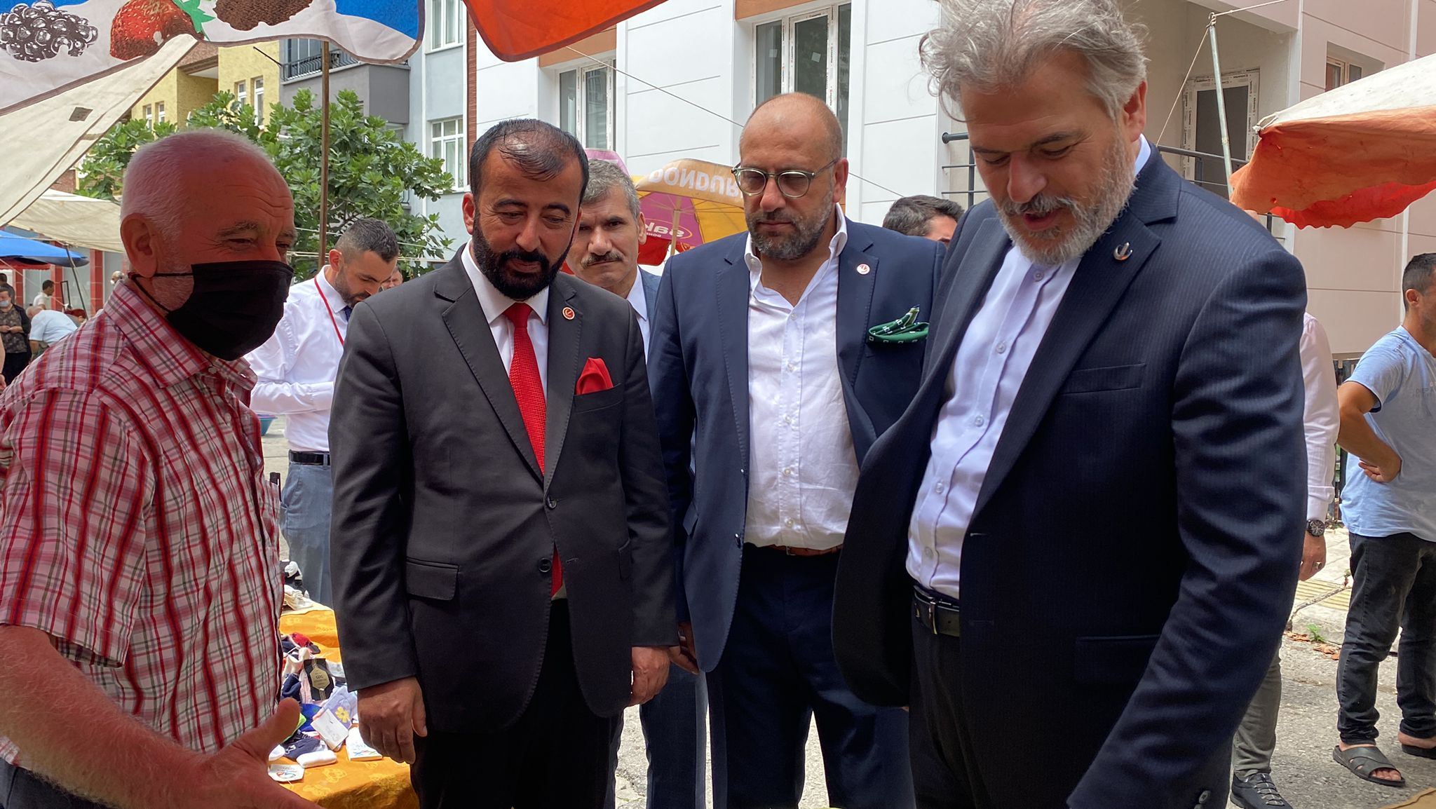 Yeniden Refah Partisi ATAKUM’da hiç durmadan çalışıyor