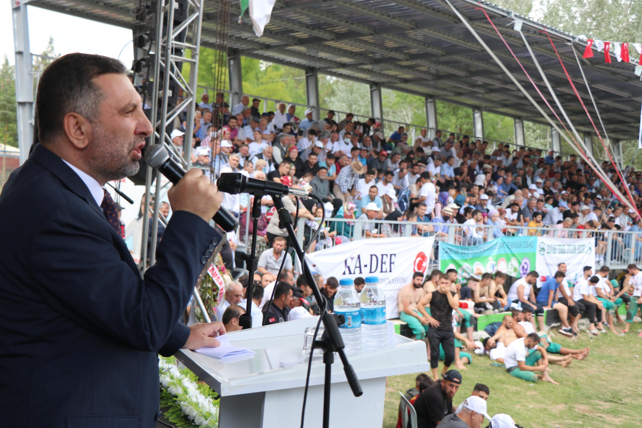 SARICAOĞLU, GÜCÜMÜZÜ HALKIMIZDAN ALIYORUZ