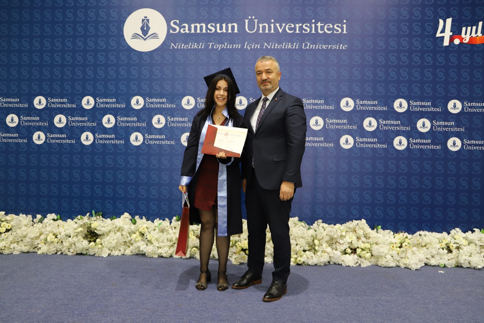 SAMÜ BALLICA KAMPÜSÜNDE MEZUNİYET SEVİNCİ