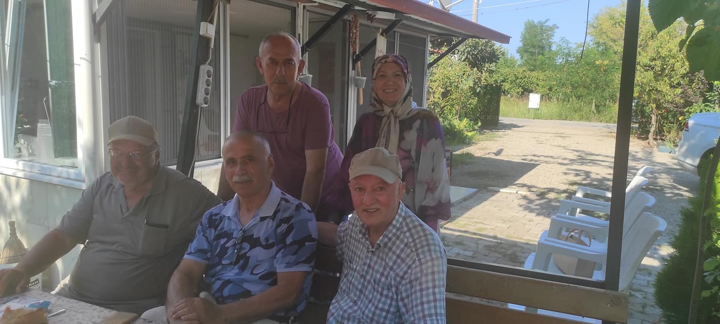 SAMSUNLU ŞAİRLERDEN ŞAİR ALAEDDİN DURSUN’A TAZİYE ZİYARETİ