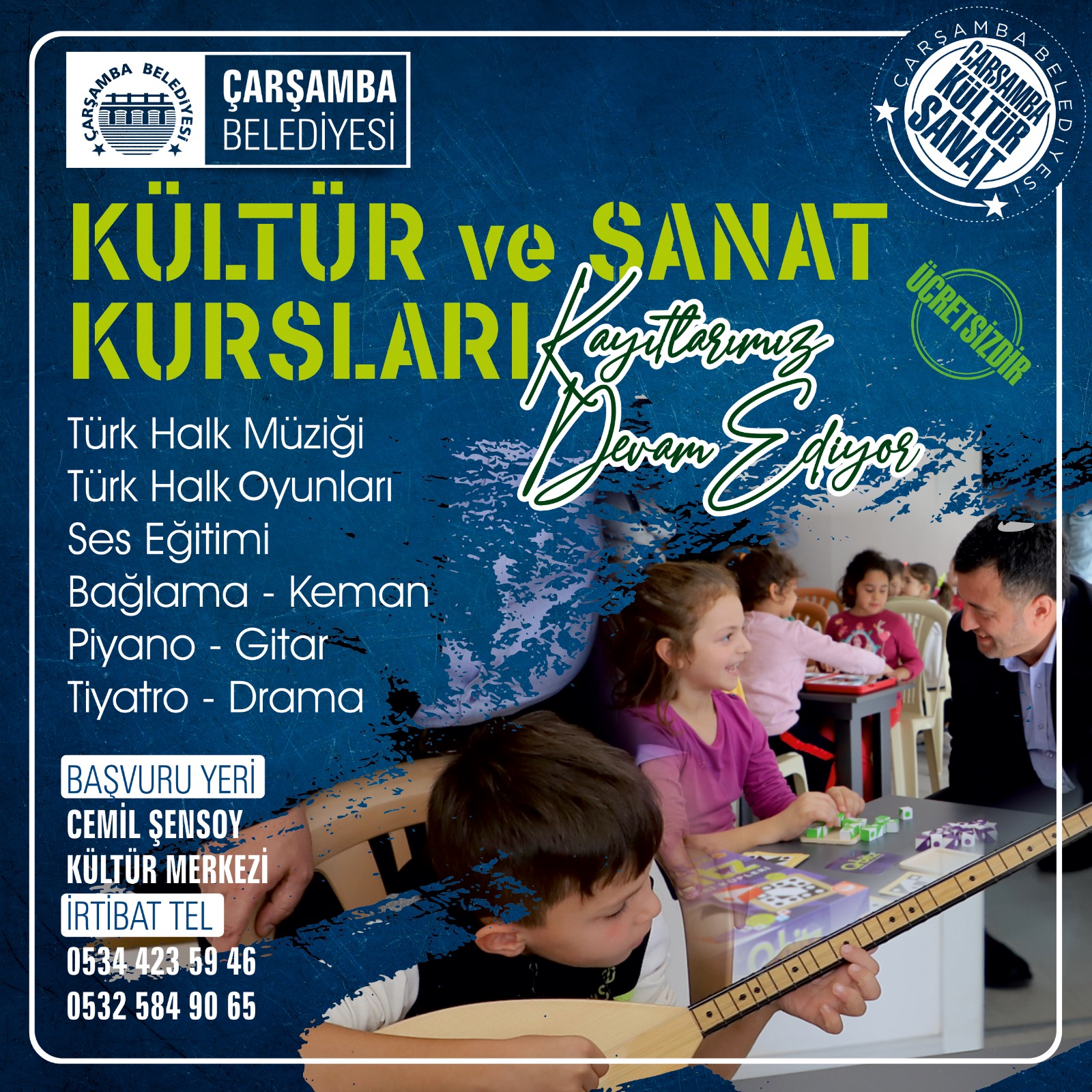 “Sanatı, sporu, eğitimi her yönüyle destekliyoruz”