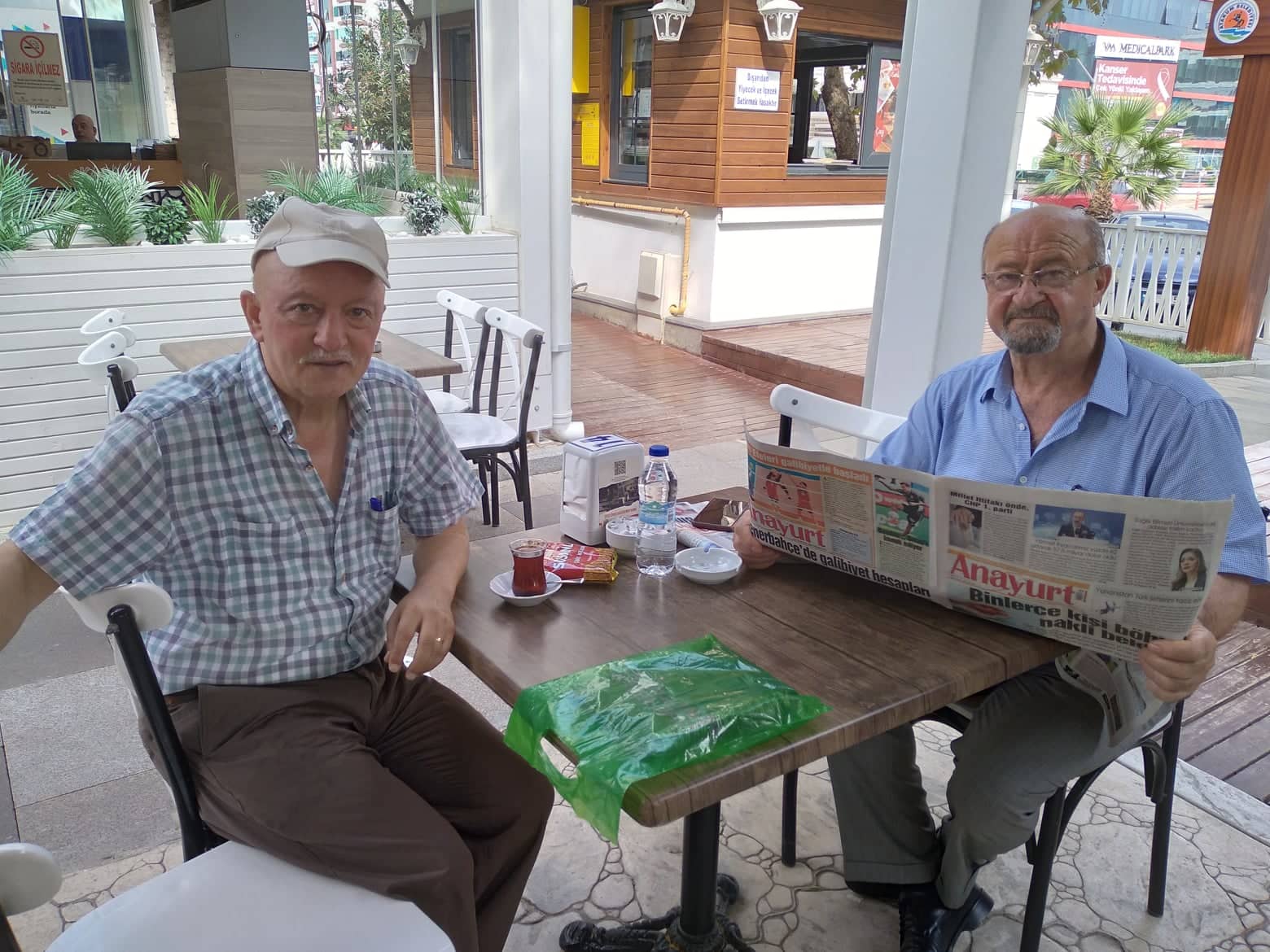 MADENCİ HALK ŞAİRİ AKBAŞ’TAN ANAYURT’A  TEŞEKKÜR