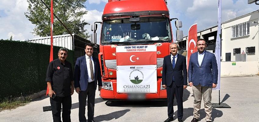 –	Osmangazi’den Pakistan’a yardım eli