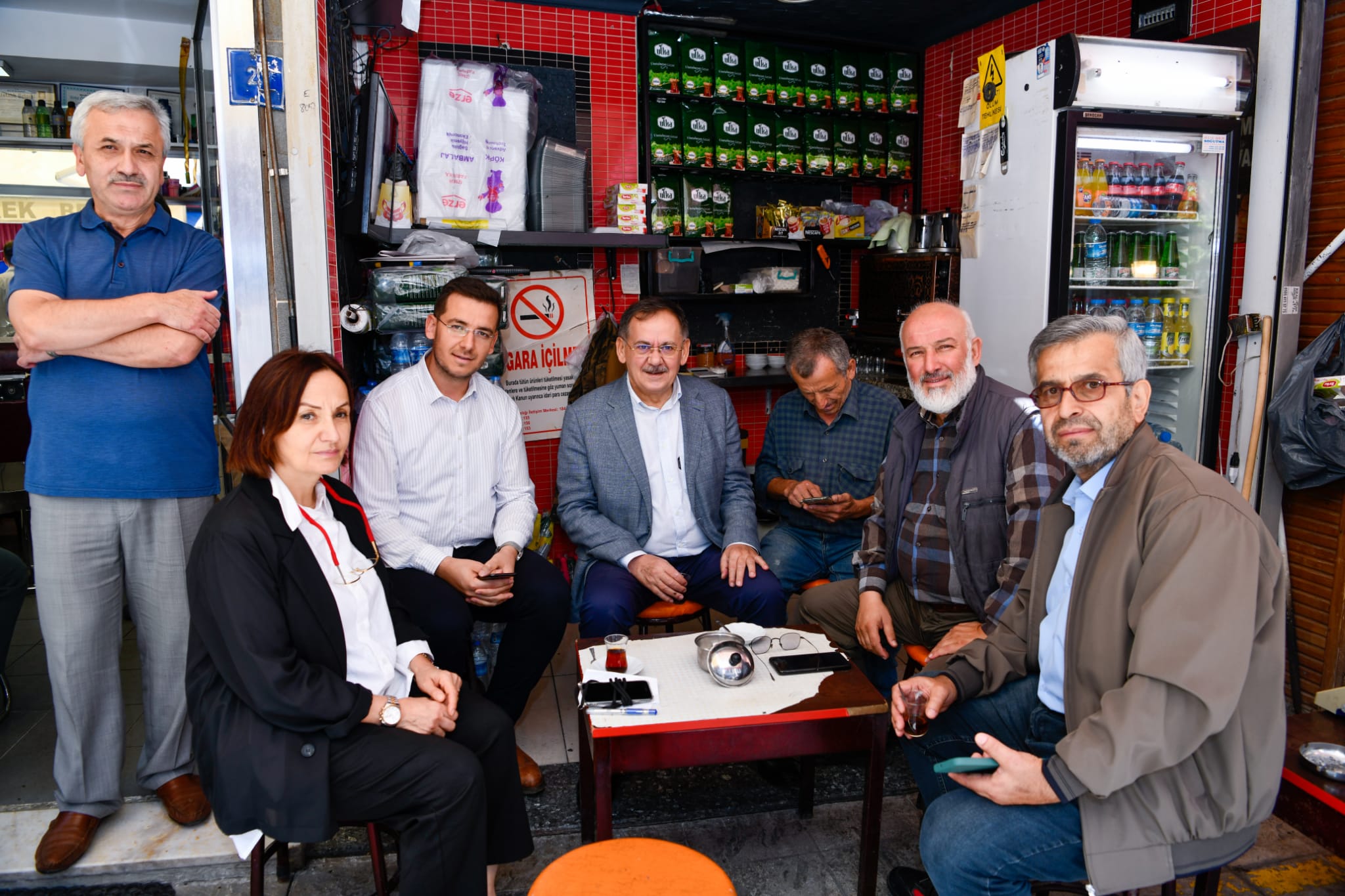 Başkan Demir, Saathane esnafıyla bir araya geldi