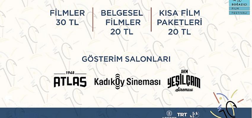 10. Boğaziçi Film Festivali Biletleri Satışta