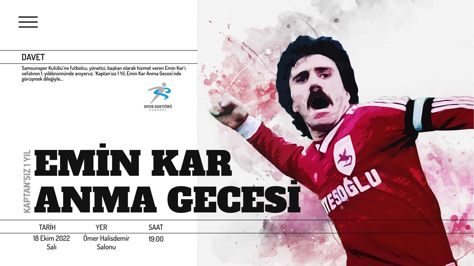 Emin Kar için Anma Gecesi