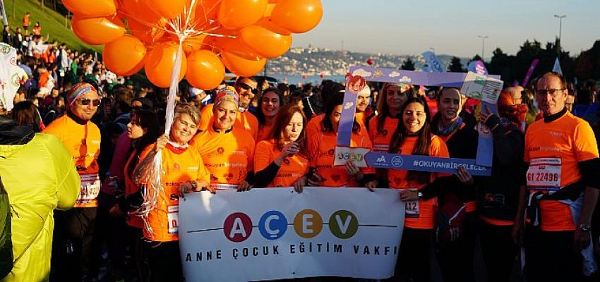 AÇEV, İstanbul Maratonu’nda #HerÇocuğaEşitFırsat için Koşuyor