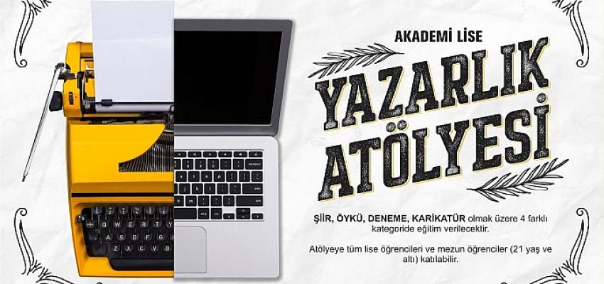 Akademi Lise Yazarlık Atölyesi’nde yeni dönem kayıtları başlıyor
