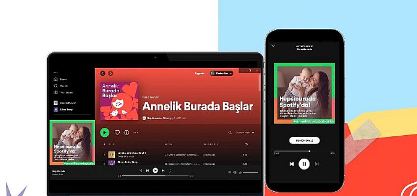 Hepsiburada’nın “Annelik Burada Başlar” Spotify Çalma Listesi “Ayın Kampanyası” Seçildi