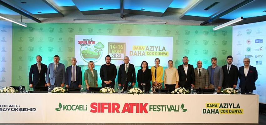 Kocaeli Büyükşehir’den Sıfır Atık Festivali; Daha azıyla daha çok dünya