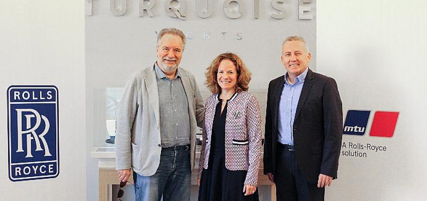 Rolls-Royce’tan Turquoise Yachts tarafından üretilecek mega yat için çevre dostu mtu Hibrit Tahrik Paketi