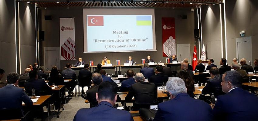Türk müteahhitler Ukrayna’nın yeniden inşasına talip