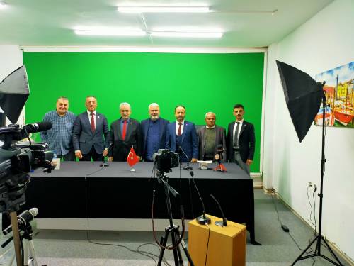 TOKUÇ’DAN BİZİMSAMSUN TV YE ZİYARET….