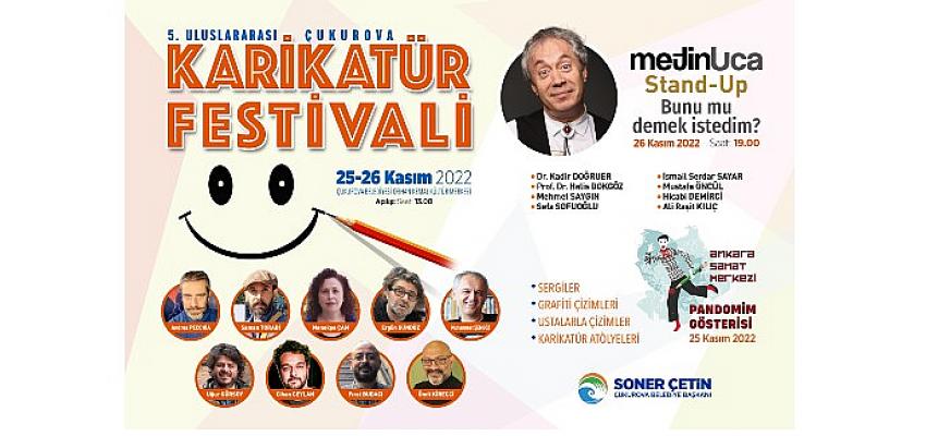 Dünyanın karikatürü Çukurova’da