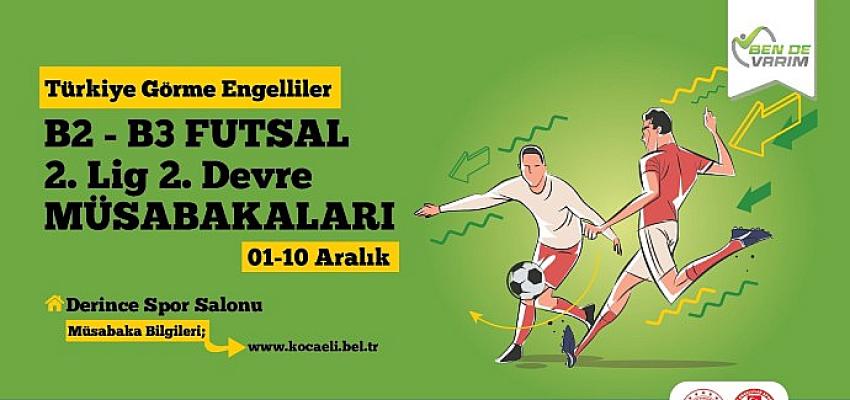 Görme Engelliler Futsal Turnuvası Kocaeli’de