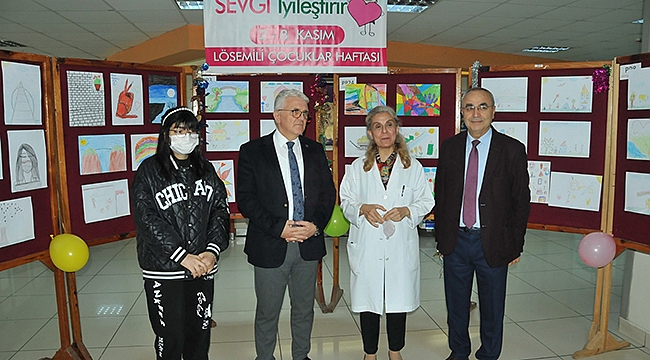 OMÜ’de Lösemili Çocuklar Haftası Kutlandı