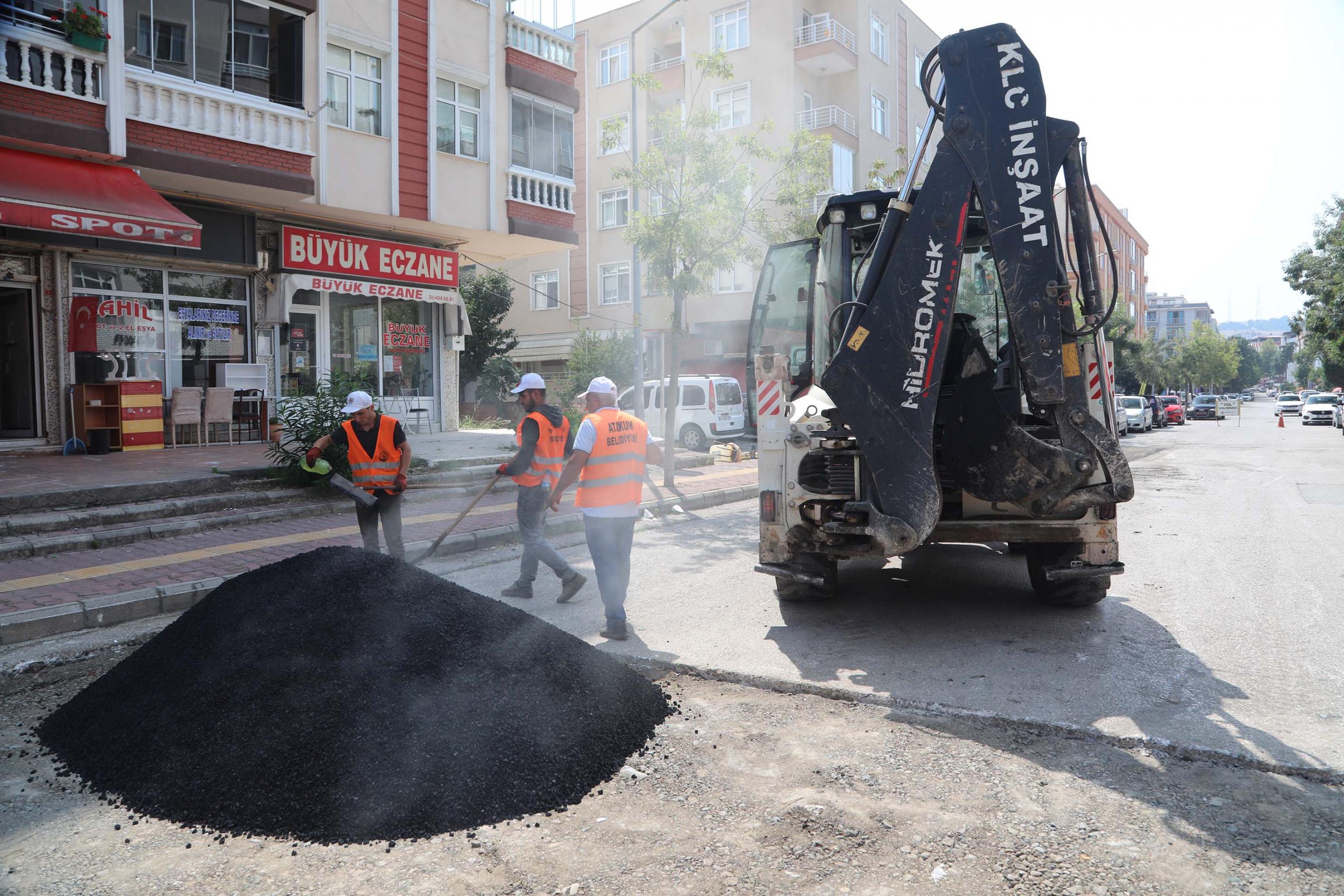 Atakum’da ulaşım ağı güçleniyor