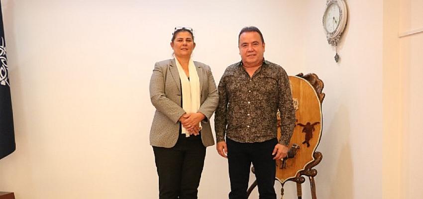 Antalya Büyükşehir Belediye Başkanı Muhittin Böcek’ten Başkan Çerçioğlu’na Ziyaret