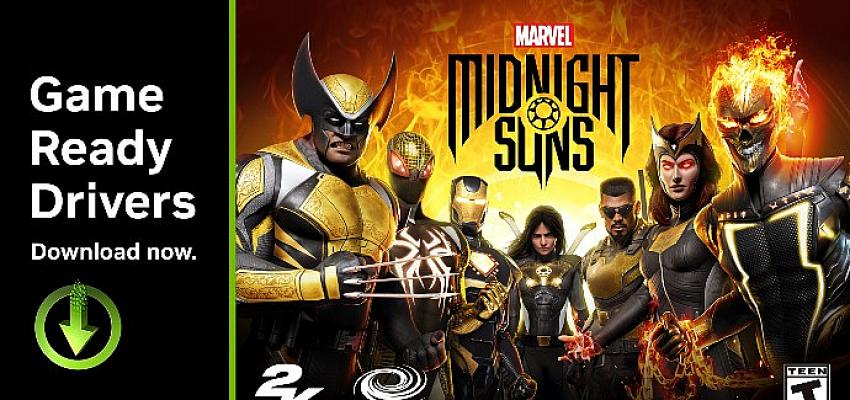 “Marvel’s Midnight Suns” ve “Need For Speed Unbound” Oyunlarına Yeni Bir Game Ready Sürücüsü ve DLSS Desteği Ekleniyor