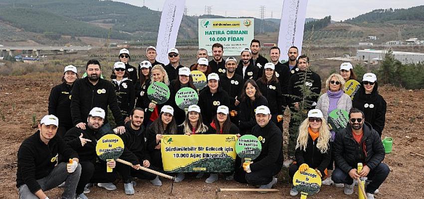 sahibinden.com Ormanı Bursa Osmangazi’de hayat buluyor