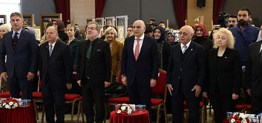 Sanatseverler ‘Sanat Şifadır Gönüllere’ Sergi ve Panelinde Buluştu