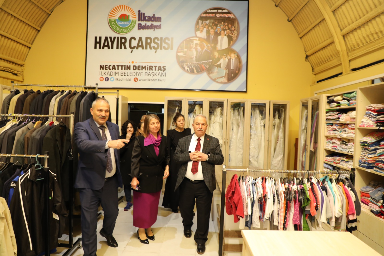 DEMİRTAŞ İHTİYAÇ SAHİBİ AİLELERİN YARALARINI SARAN HAYIR ÇARSINI GEZDİ