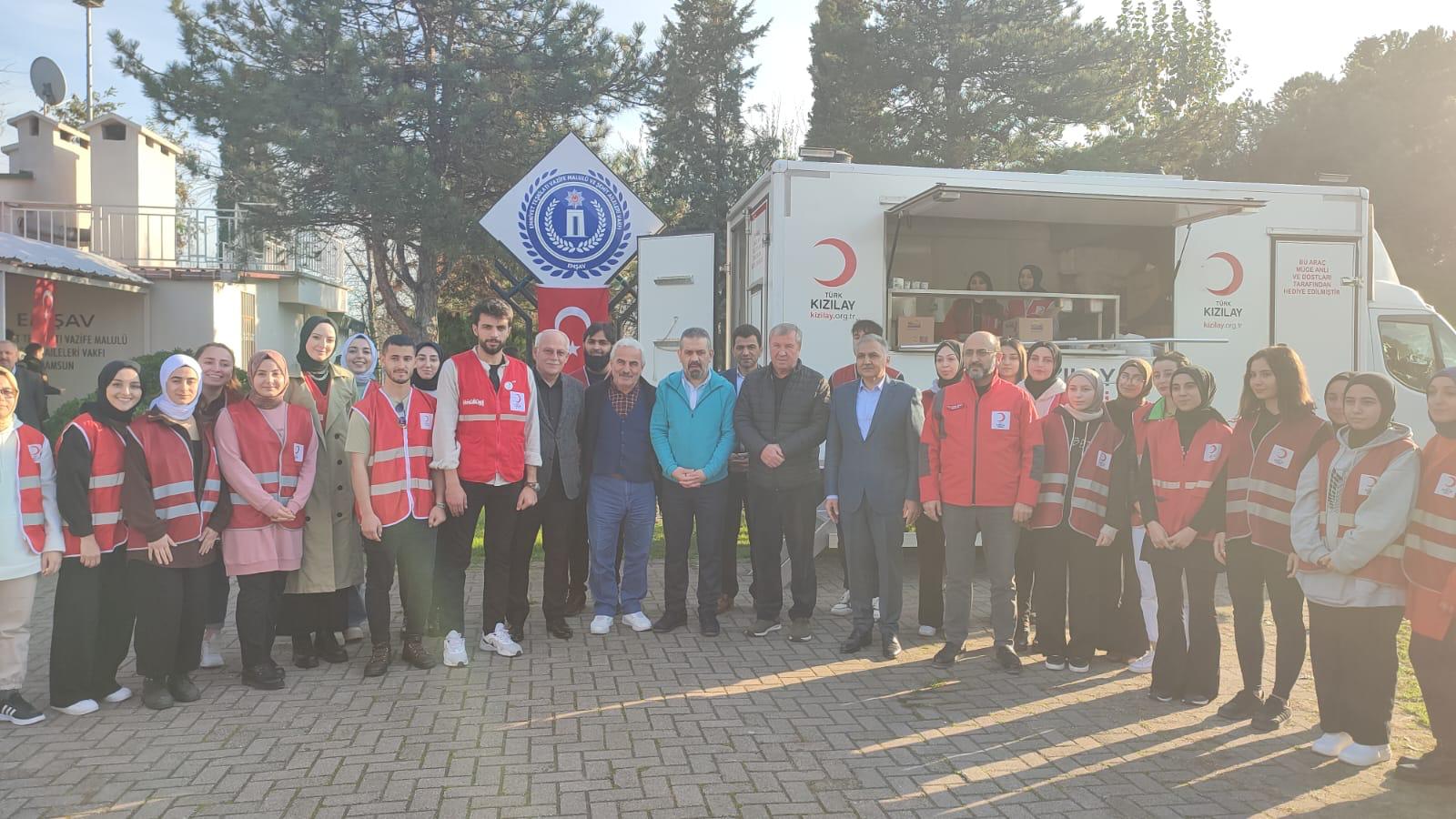 Türk Kızılay Samsun Şehitleri Unutmadı