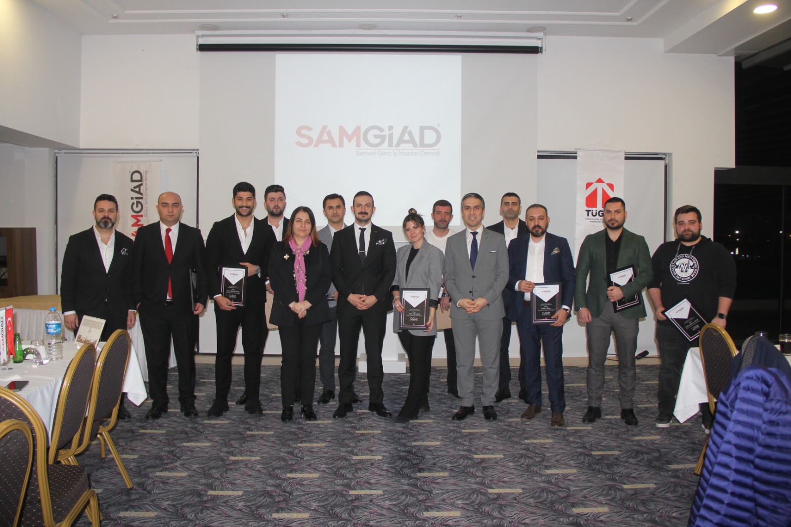 LİVAOĞLU VE ŞAHİN SAMGİAD’IN KONUĞU OLDU