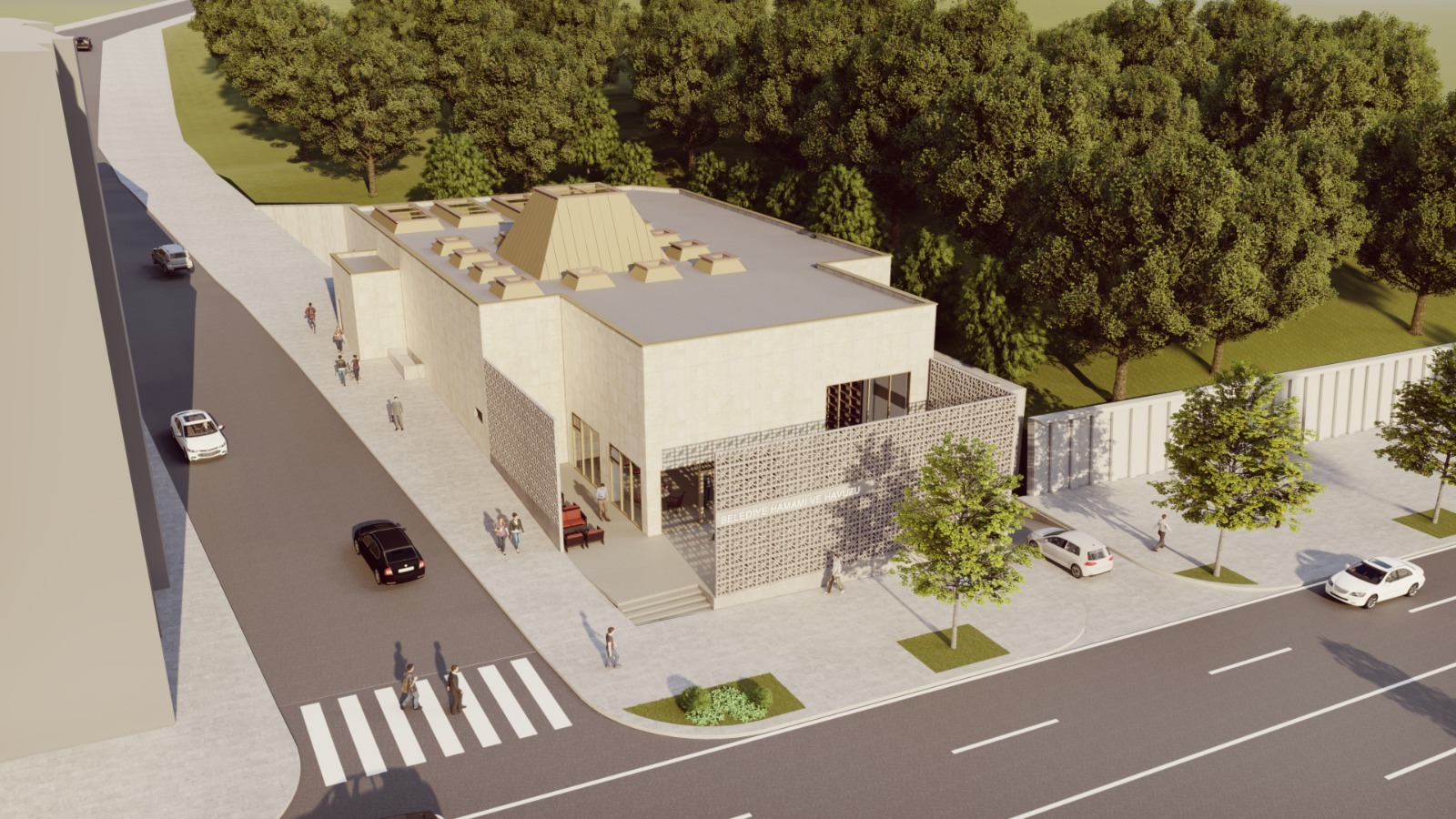 İlkadım’ın yeni hamamı