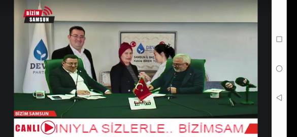 AKTAŞ’IN Konuğu  Deva Partisi Alaçam İlçe Başkanı Serkan DAĞLI oldu.