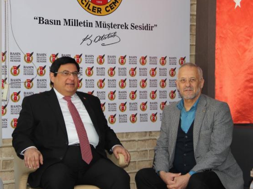 19 Mayıs Gazeteciler Cemiyeti’ne ZİYARETÇİ AKINI