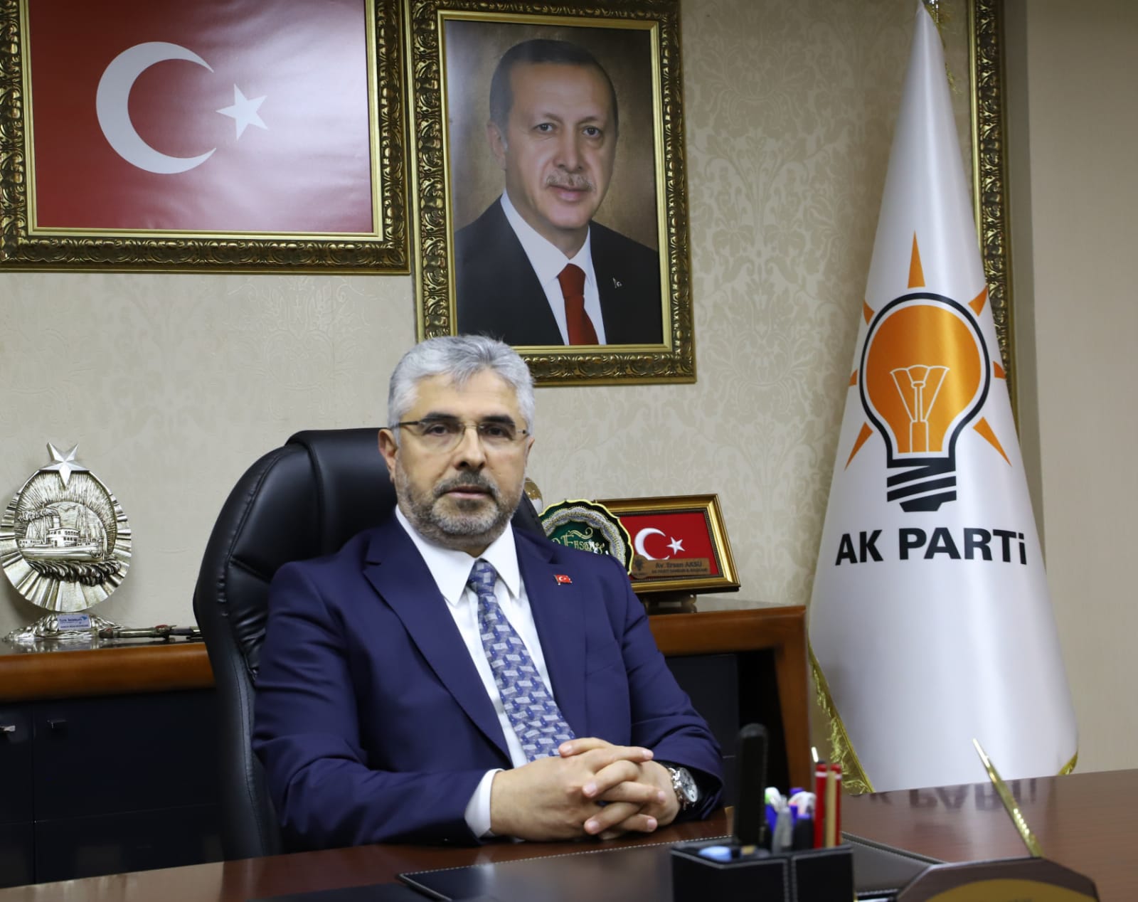 BAŞKAN AKSU: YÜREĞİMİZDEKİ ACI HİÇ DİNMEYECEK