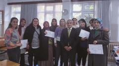 AİLE OKULU PROJESİ BELGELERİ VERİLDİ