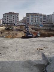 SAMSUN TÜRKİŞTEKİ YENİ KÜTÜPHANE ÇALIŞMASI DEVAM EDİYOR