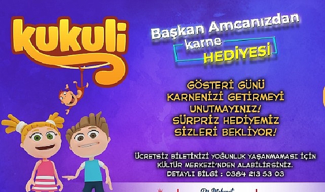 Nevşehir Belediyesi Karne Hediyesi Olarak Çocukları ‘Kukuli ve Arkadaşları’ İle Buluşturacak