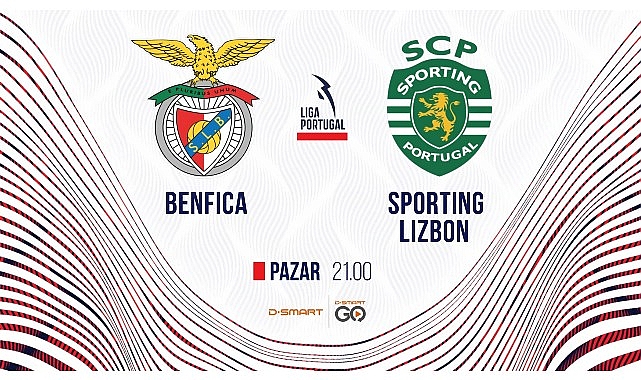 Portekiz Ligi’nde derbi heyecanı D-Smart’ta