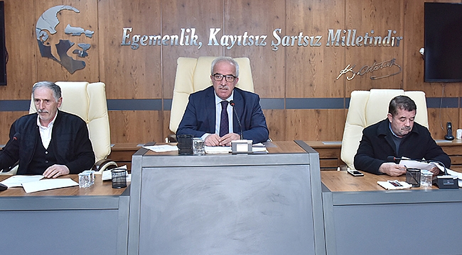 Tekkeköy Belediye Meclisi 2023’ün İlk Toplantısını Yaptı