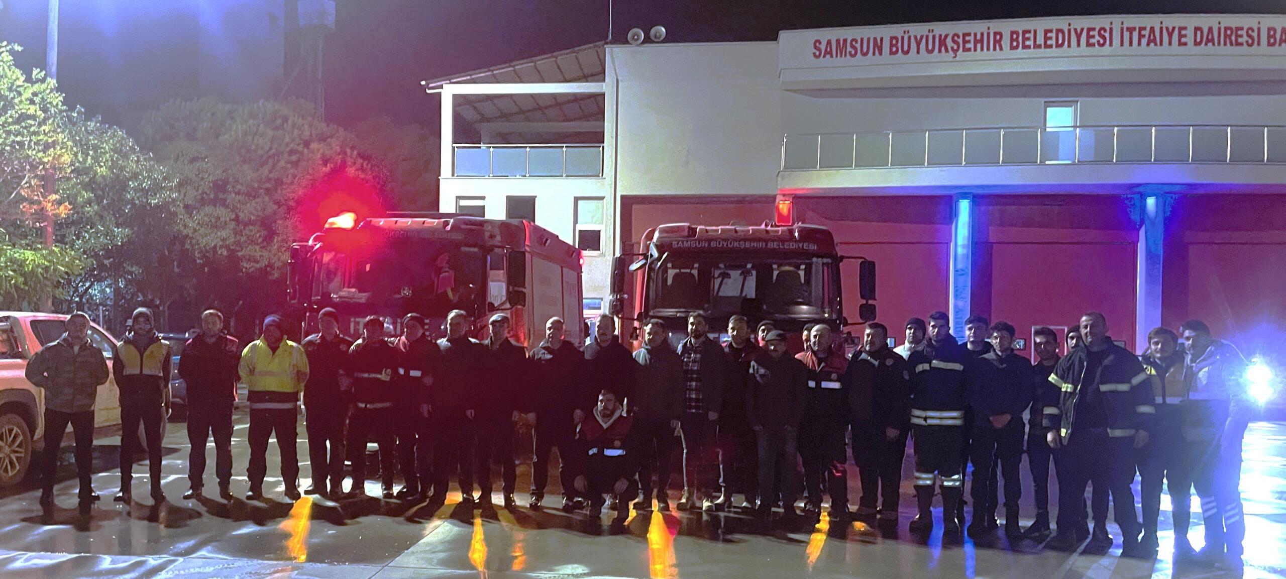 Büyükşehir belediyesi itfaiye daire başkanlığı yaptığı çalışmalar ile yüzlerce can kurtardı.