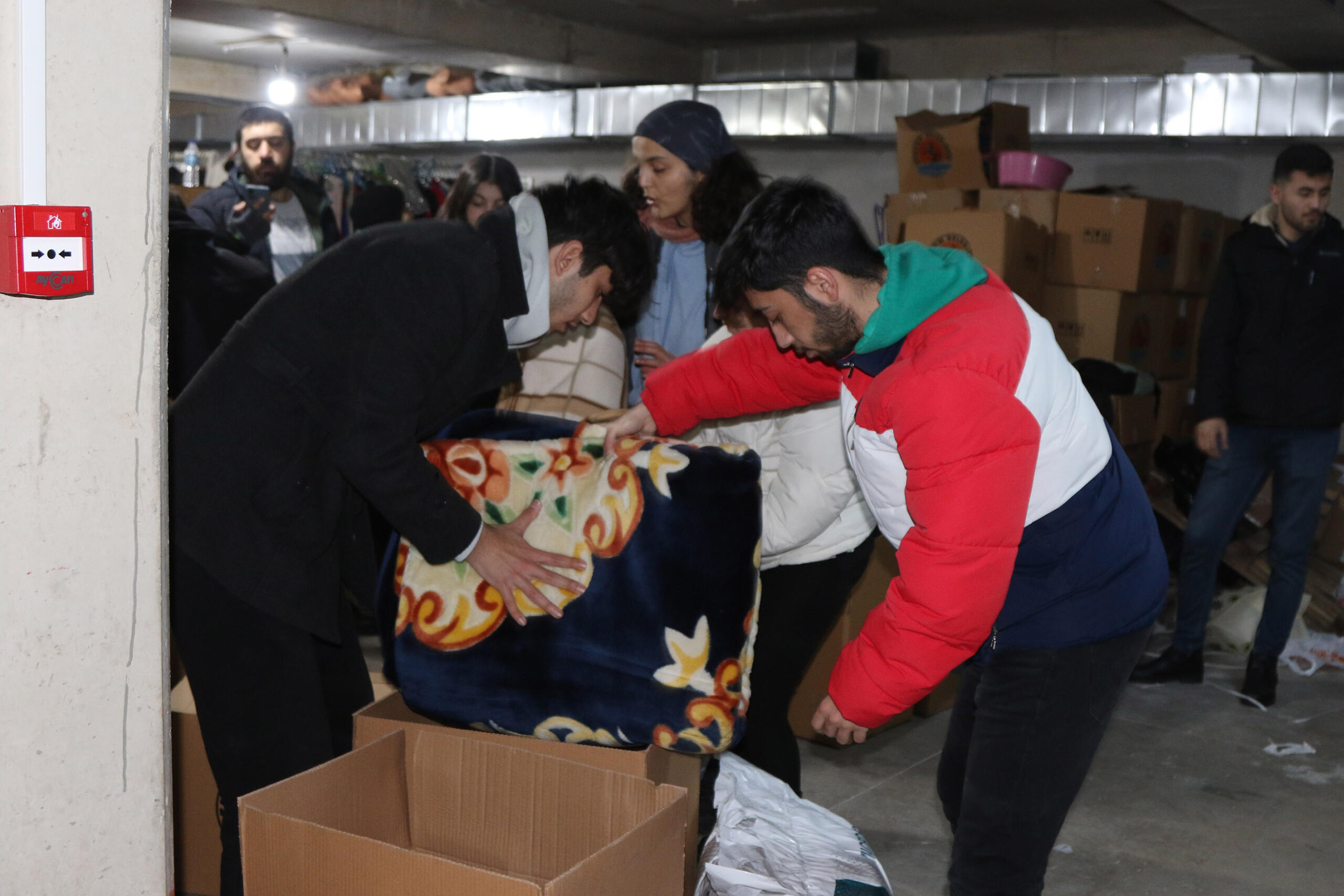 Atakum halkından dayanışma seferberliği