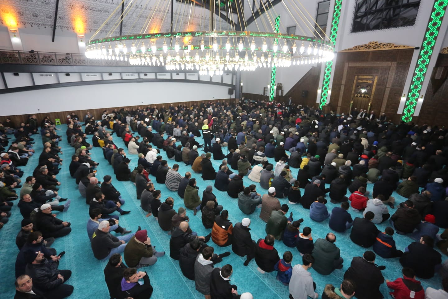 Canik’te Miraç Kandili Dualarla İdrak Edildi