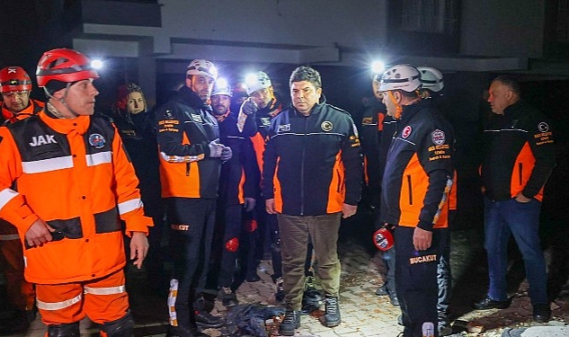 Başkan Erhan Kılıç ve arama kurtarma ekibi Osmaniye’de