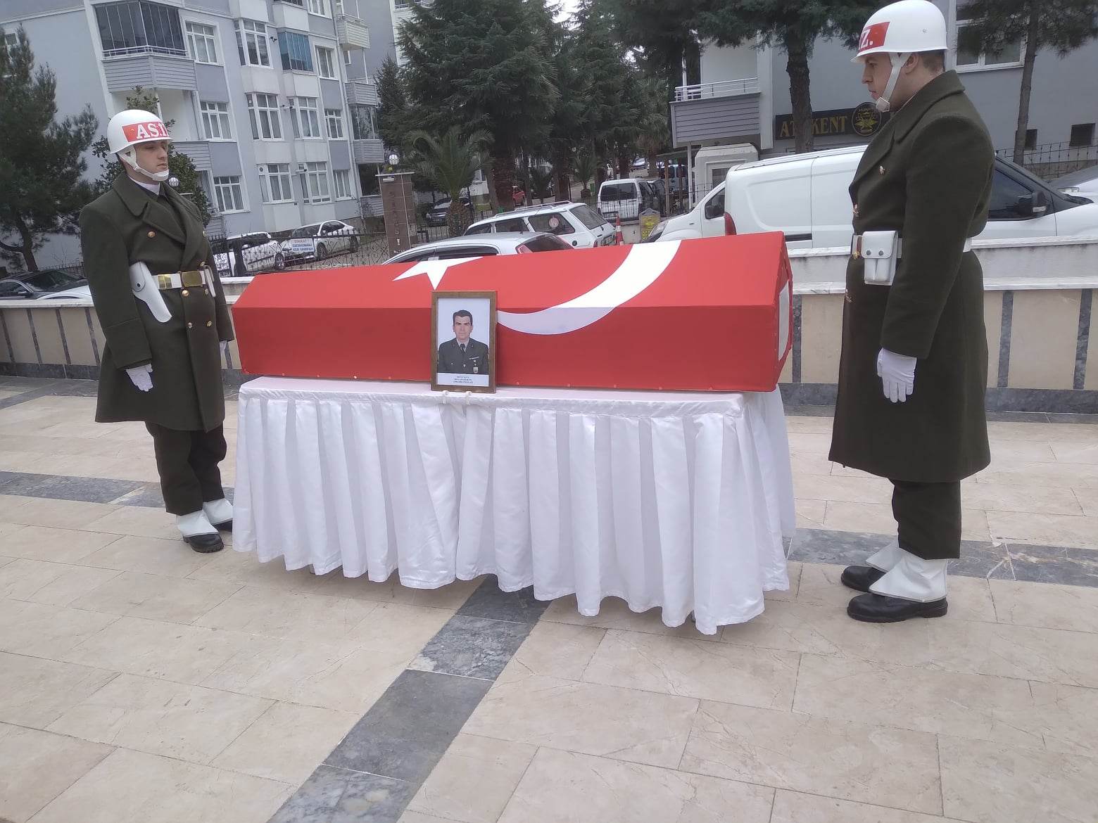 OKTAY ASTSUBAYA ATAKENT CAMİSİNDE ASKERÎ TÖREN